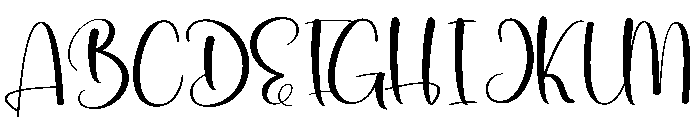 Righting Font UPPERCASE