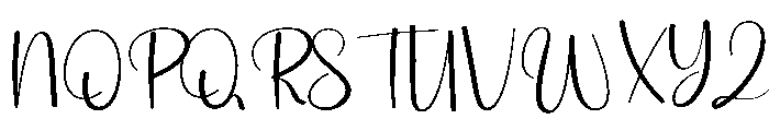 Rights Crefittine Font UPPERCASE