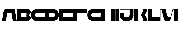 Rigid Core PRO Bold Expanded Font UPPERCASE