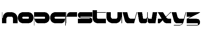 Rigid Core PRO Bold Expanded Font LOWERCASE