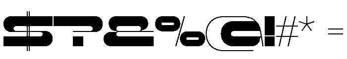 Rigid Core PRO Bold UltExp Font OTHER CHARS