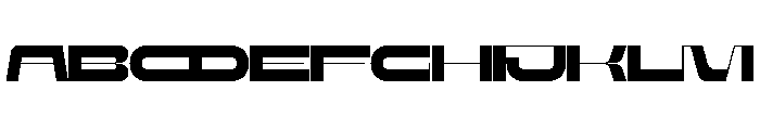 Rigid Core PRO Bold UltExp Font UPPERCASE