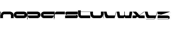 Rigid Core PRO Bold UltExp Font LOWERCASE