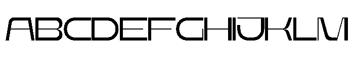 Rigid Core PRO Light Expanded Font UPPERCASE