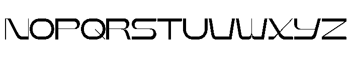 Rigid Core PRO Light Expanded Font UPPERCASE