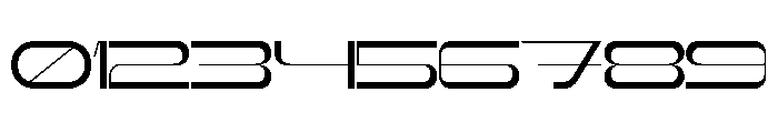 Rigid Core PRO Light UltExp Font OTHER CHARS
