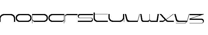 Rigid Core PRO Light UltExp Font LOWERCASE