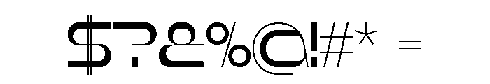 Rigid Core PRO Light Font OTHER CHARS