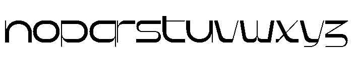Rigid Core PRO Light Font LOWERCASE