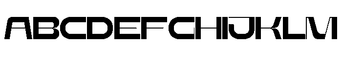 Rigid Core PRO Medium Expanded Font UPPERCASE