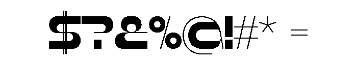 Rigid Core PRO Medium Font OTHER CHARS