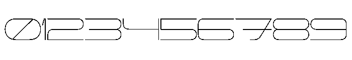 Rigid Core PRO Thin UltExp Font OTHER CHARS