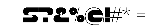 Rigid Core PRO Variable Bold Font OTHER CHARS
