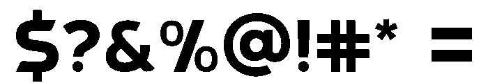 Rigiet Font OTHER CHARS