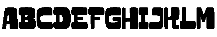 Rigs Brone Regular Font UPPERCASE