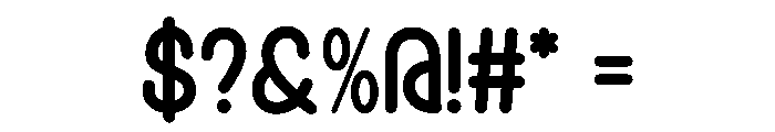 Riia Regular Font OTHER CHARS