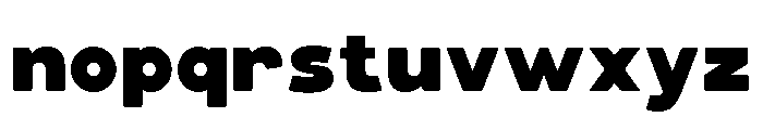 Rilestia Regular Font LOWERCASE