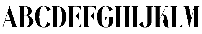 Rilken Font UPPERCASE