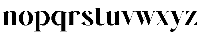 Rilken Font LOWERCASE