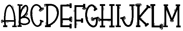 Rillwood Font UPPERCASE