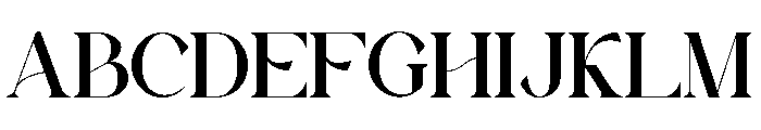 Rilvan Regular Font UPPERCASE
