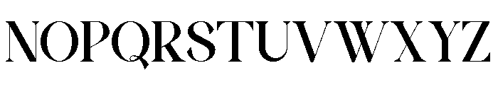 Rilvan Regular Font UPPERCASE