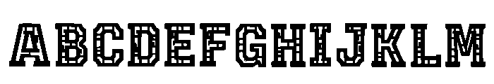 Rima Regular Font UPPERCASE