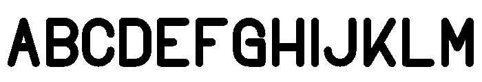 Rimini Regular Font UPPERCASE