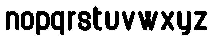 Rimini Regular Font LOWERCASE