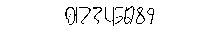 Rinda Birthday Font OTHER CHARS