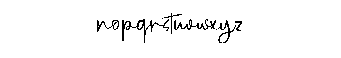 Rinda Birthday Font LOWERCASE