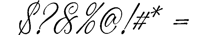 Rindeya-Regular Font OTHER CHARS