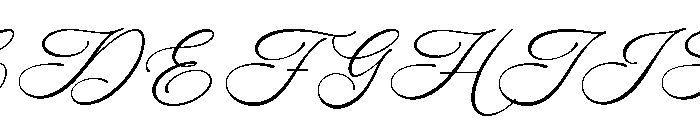 Rindeya-Regular Font UPPERCASE