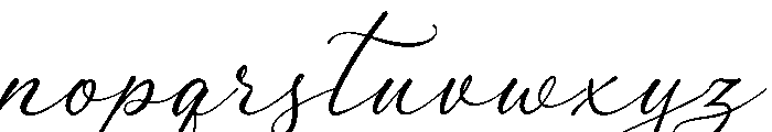 Rindeya-Regular Font LOWERCASE