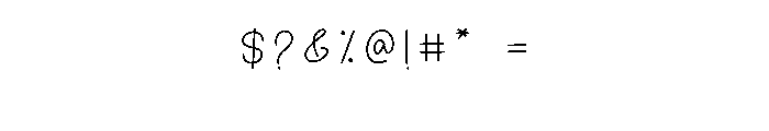 Rindeya Font OTHER CHARS