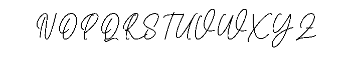 Rindeya Font UPPERCASE