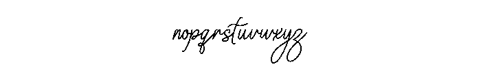 Rindeya Font LOWERCASE