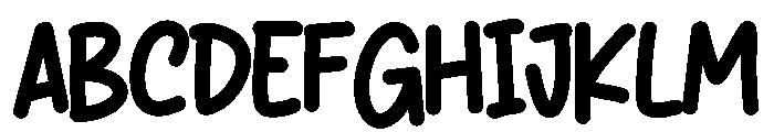 Rinei Font UPPERCASE