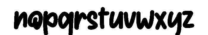 Rinei Font LOWERCASE