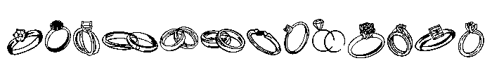 Ring Wedding FONT