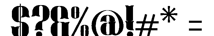 Ringer Luctor Font OTHER CHARS