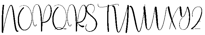 Ringlights Font UPPERCASE
