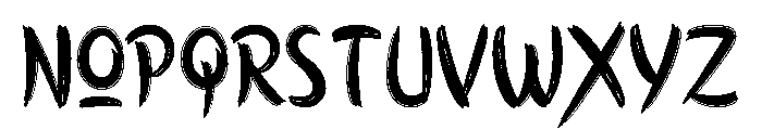 Ringo Font UPPERCASE