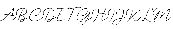 RingpinkScript Font UPPERCASE