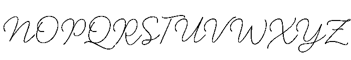 RingpinkScript Font UPPERCASE