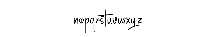 Ringtones Beautyfull Font LOWERCASE