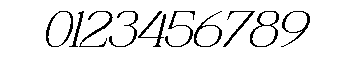 Rinovich Italic Font OTHER CHARS