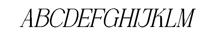 Rinovich Italic FONT