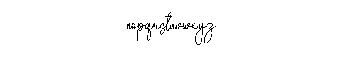 Rionaldo Angelo Font LOWERCASE