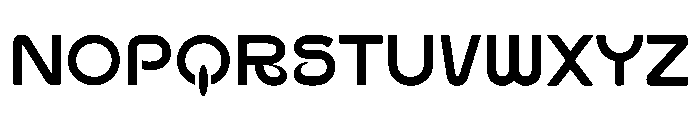 Rionara Font UPPERCASE